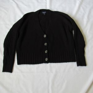 Forever 21 Cropped Fuzzy Cardigan